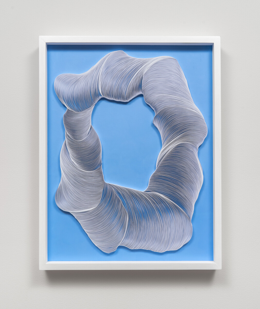 Kenji Nakama; Untitled (Blue Oval); 2023