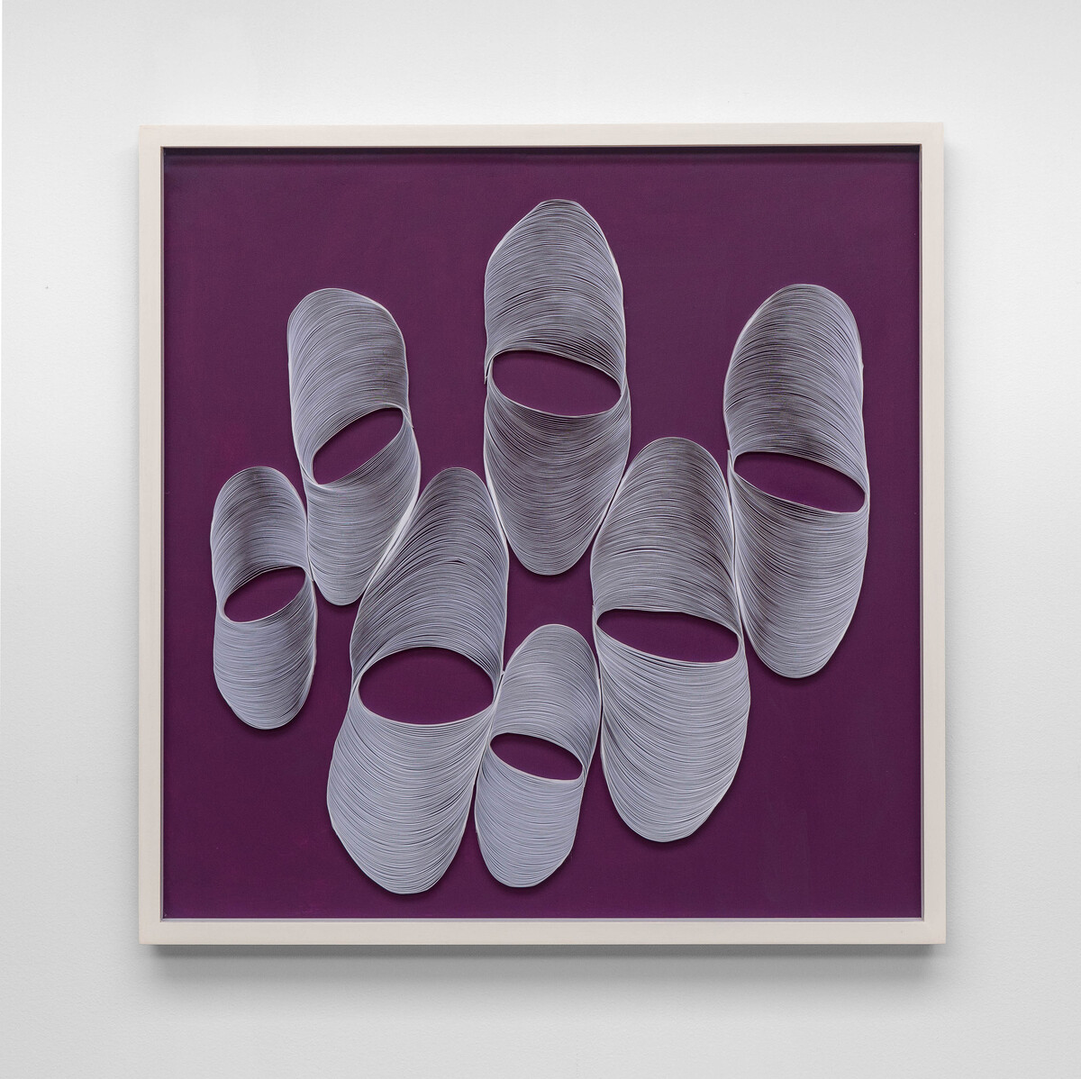 Kenji Nakama; Untitled (Purple); 2024