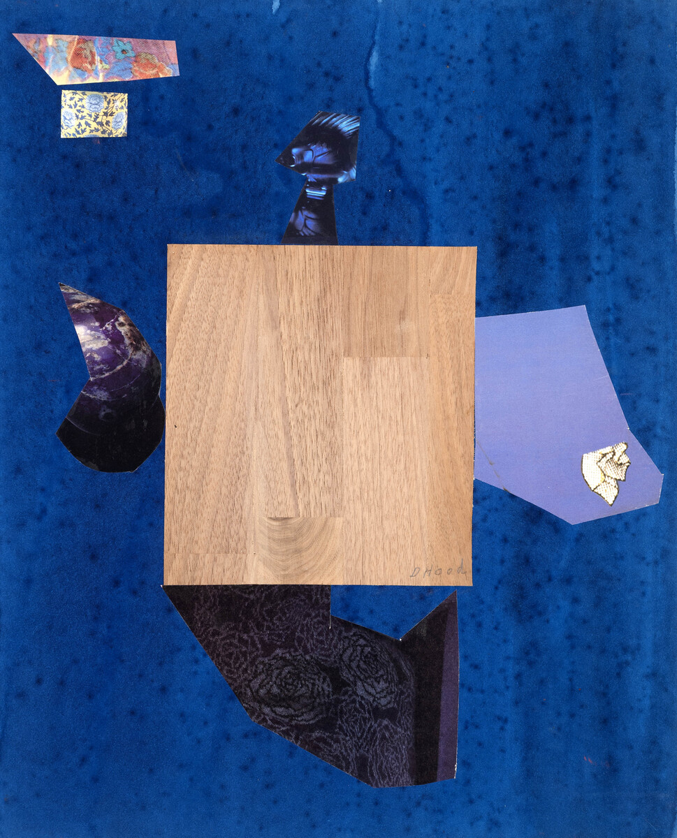 Dorothy Hood; Azure with Wood; 1982-1997