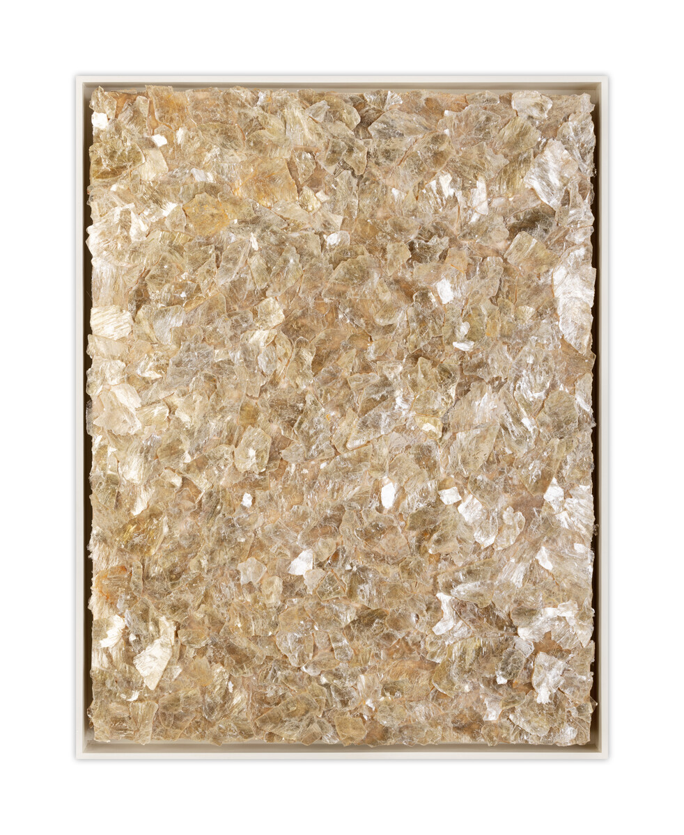 Matt Magee; Gold Mica Painting 1; 2023