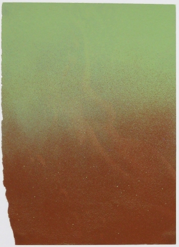 Adam Gondek; Pale Green Brown Nude; 2012