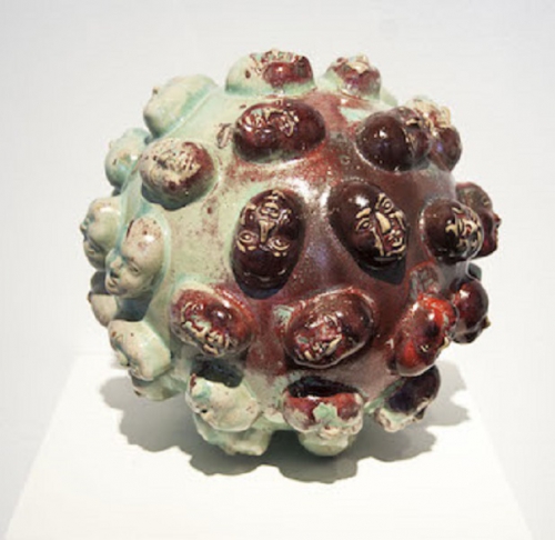 Carlos Runcie Tanaka; Escultura - Nube / Esfera Cabezas; 