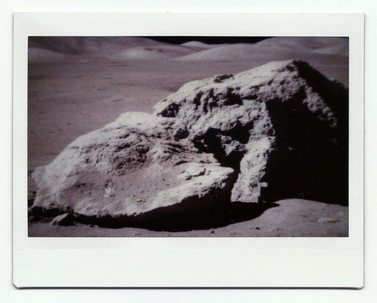 Erica  Bohm; Lunar Boulder_Moon; 2013