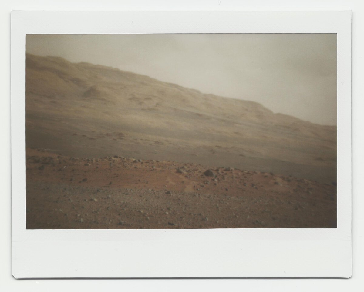 Erica  Bohm; Mount Sharp_Mars; 2013