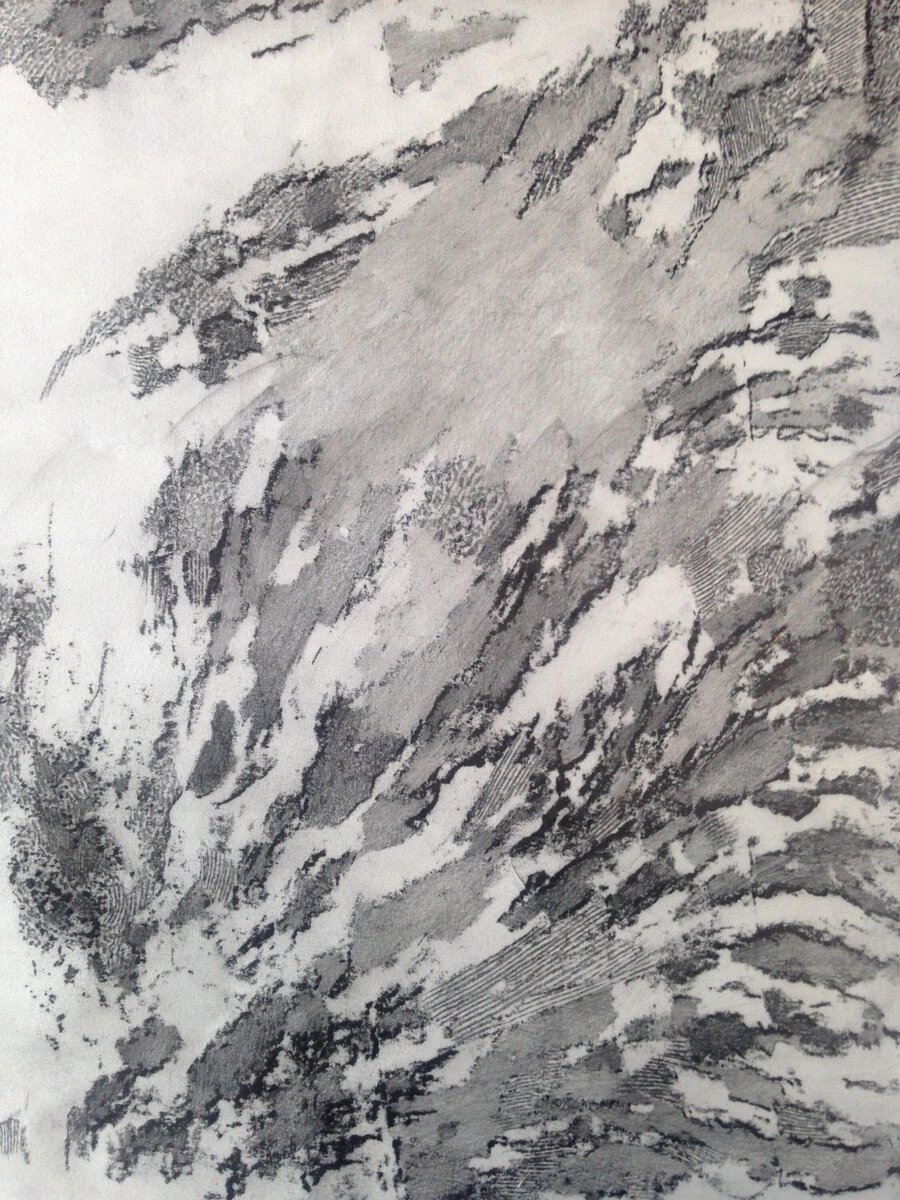 Mariana Sissia; detail of Mental Landscape #3; 2015