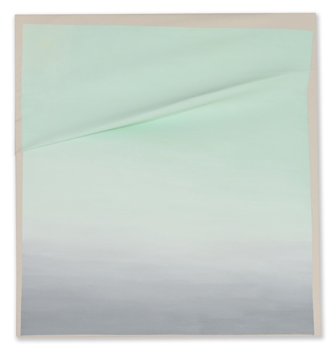 Jean Alexander Frater; Green to Grey Fold; 2017